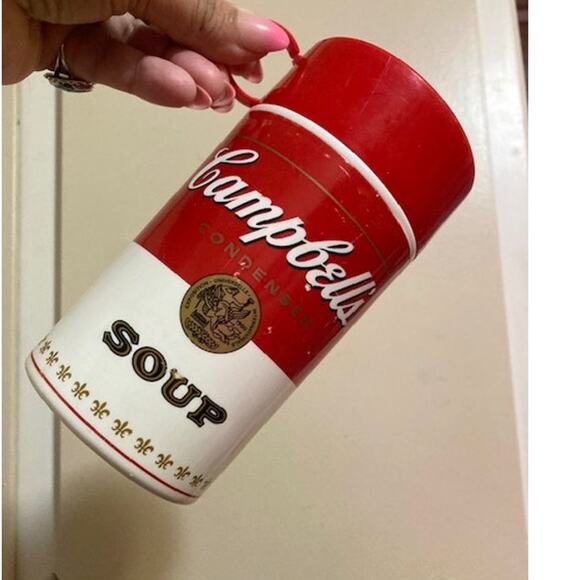 Vintage 90's Campbell's Soup Can-Tainer Thermos - Picture 6 of 6